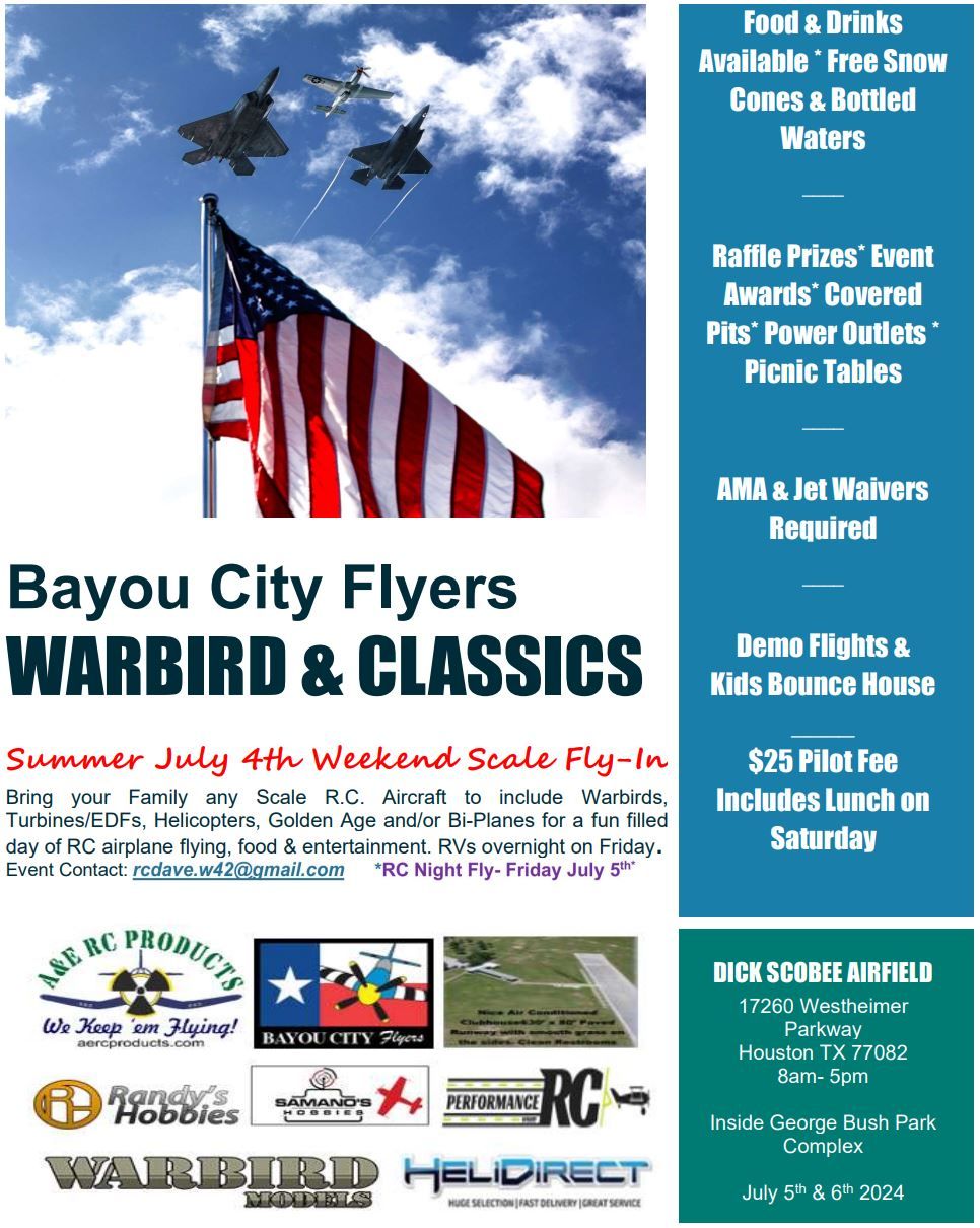 Bayou City Flyers Warbids & Classics