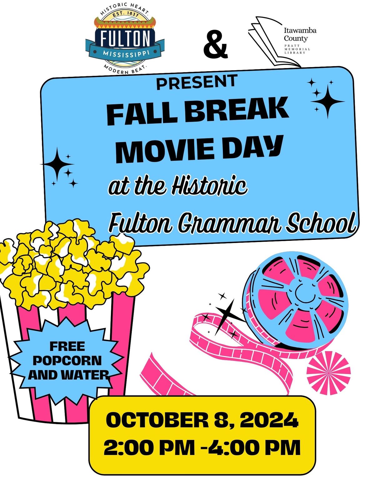 Fall Break Movie at the Historic Fulton Grammar School