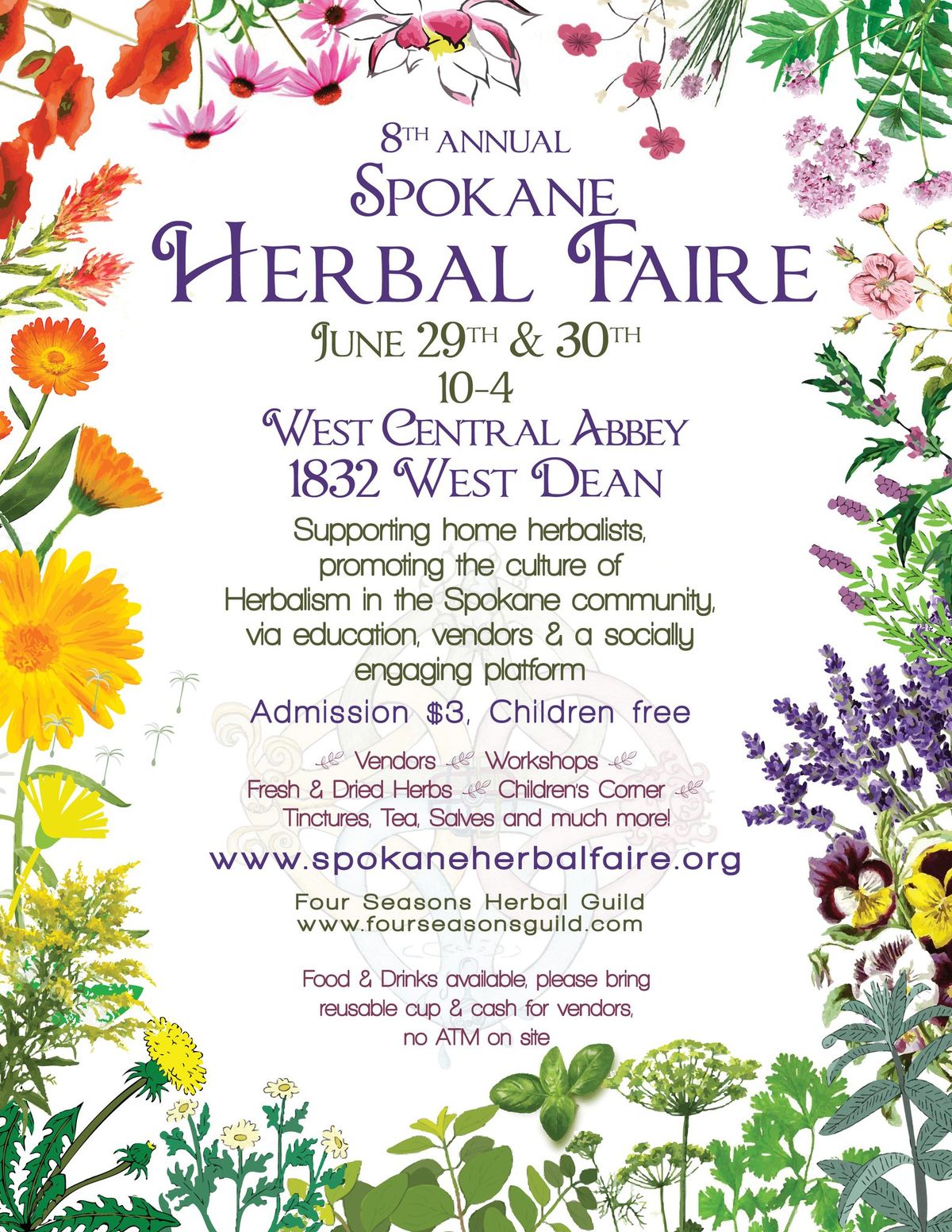 8th Annual Spokane Herbal Faire