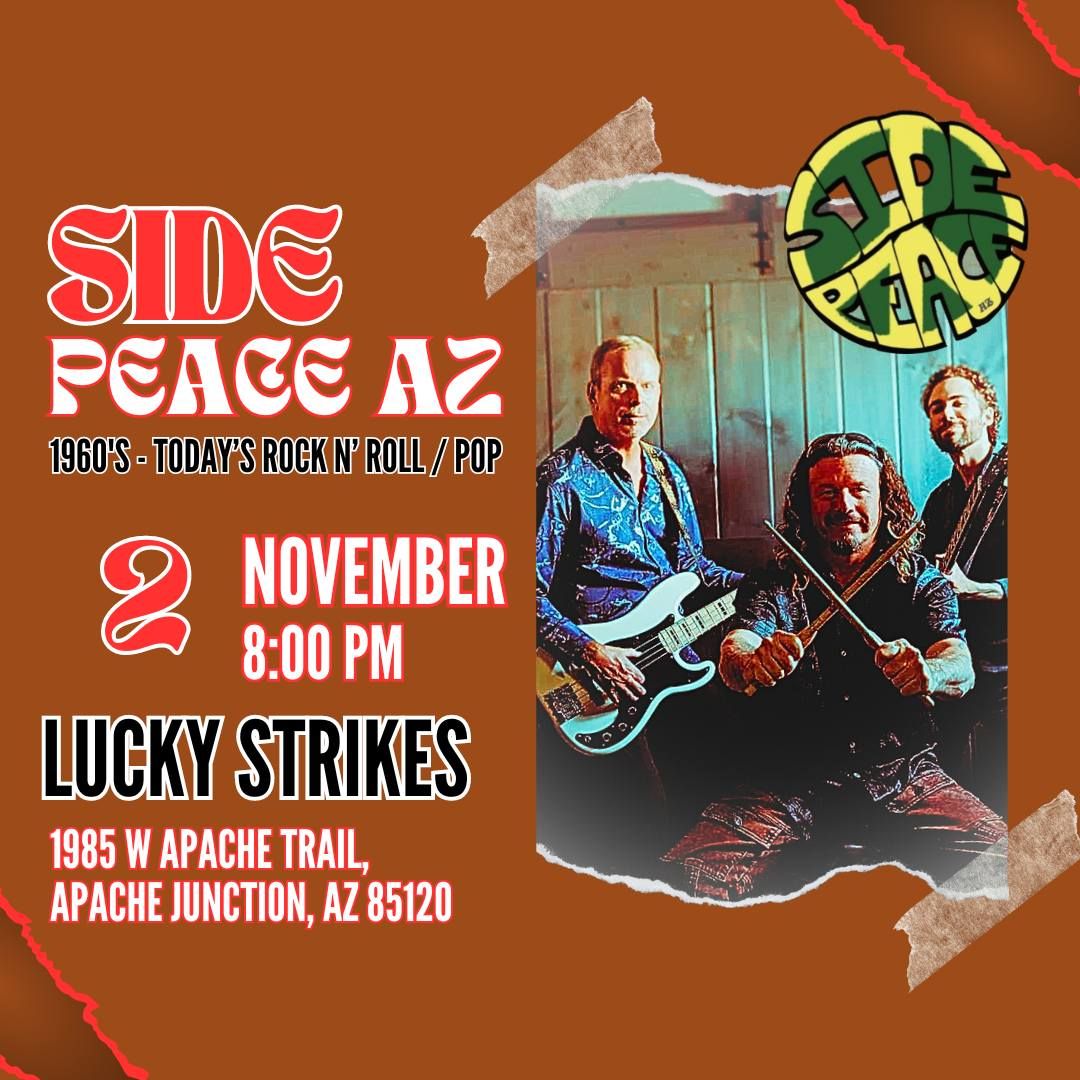 SIDE PEACE AZ Live @ Lucky Strikes