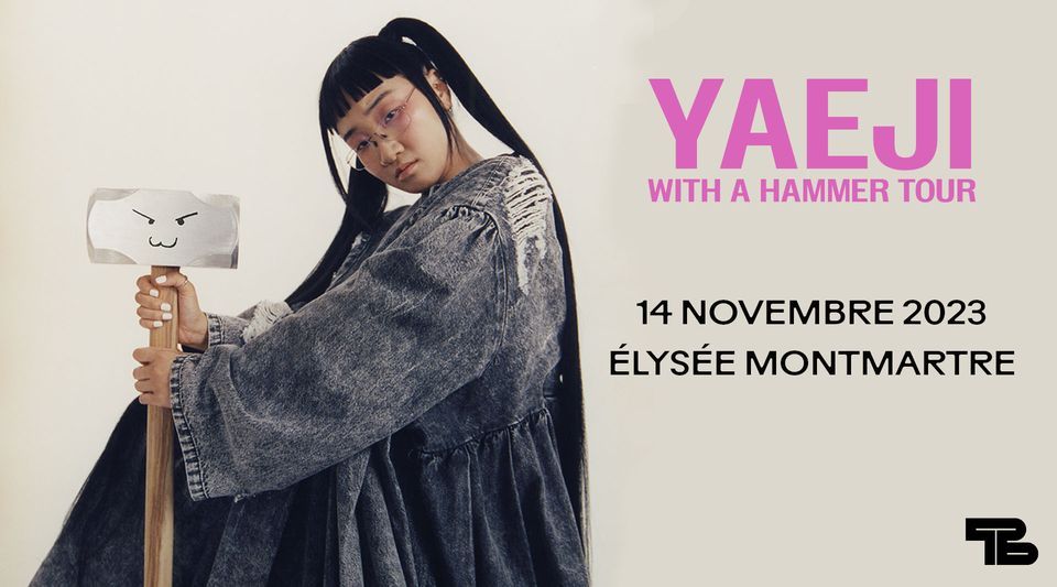 Yaeji - Le 14 novembre 2023 \u00e0 L'Elys\u00e9e Montmartre 