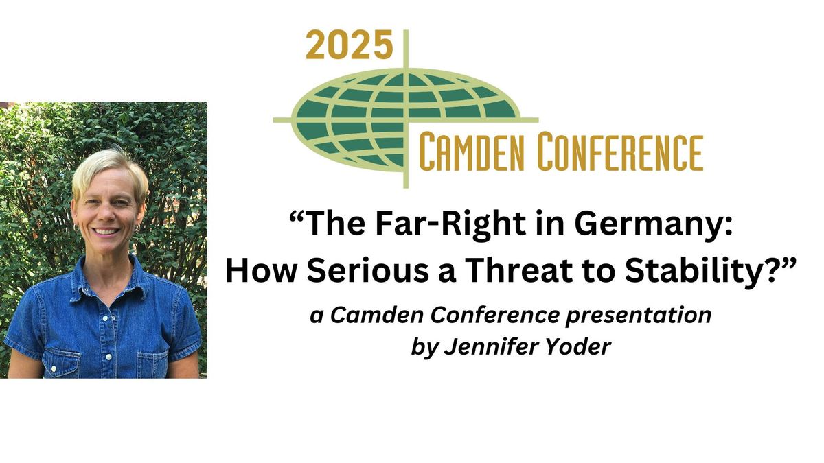 \u201cThe Far-Right in Germany: How Serious a Threat to Stability?\u201d 