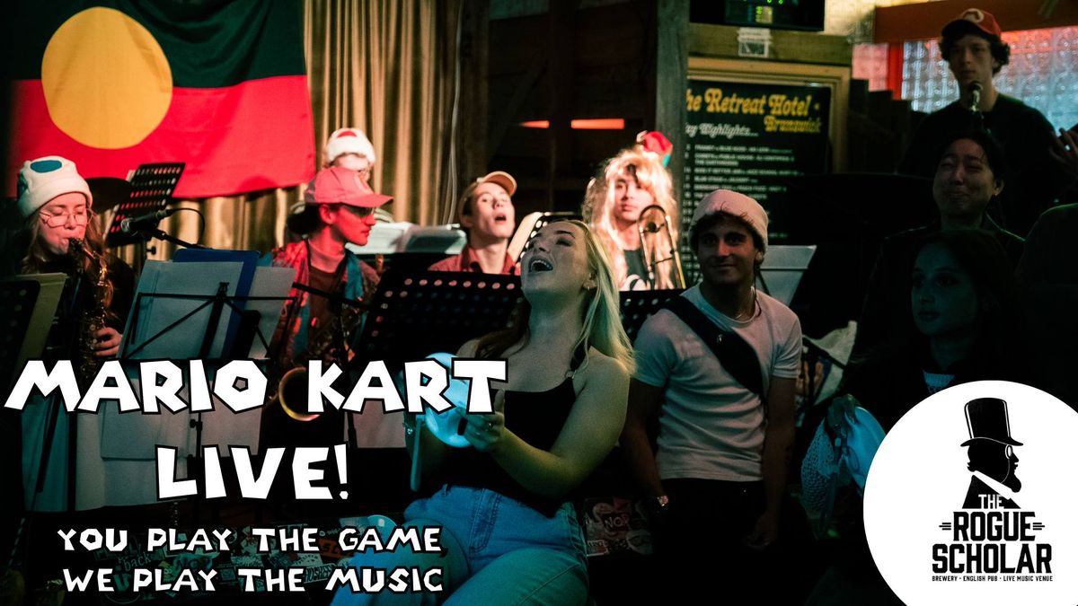 Mario Kart Live Band at the Rogue Scholar