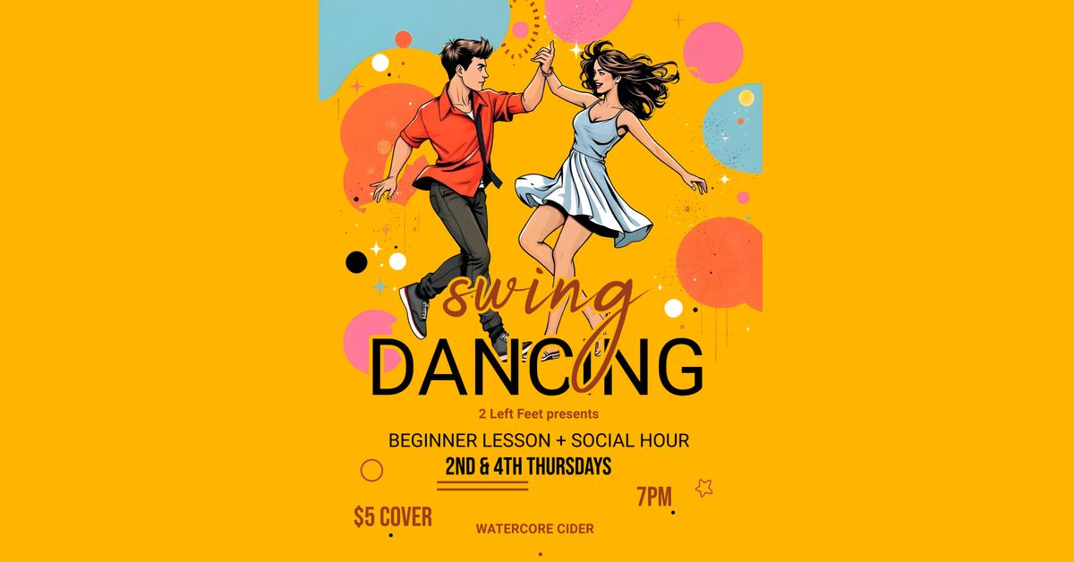 Swing Dance Lessons and Social Hour at Watercore Cider