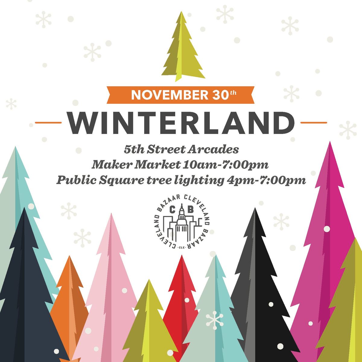 Cleveland Bazaar at 5th Street Arcades \/ WinterLand