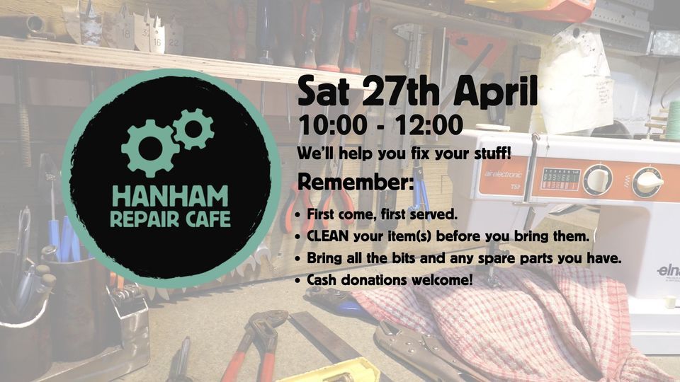 Hanham Repair Cafe April