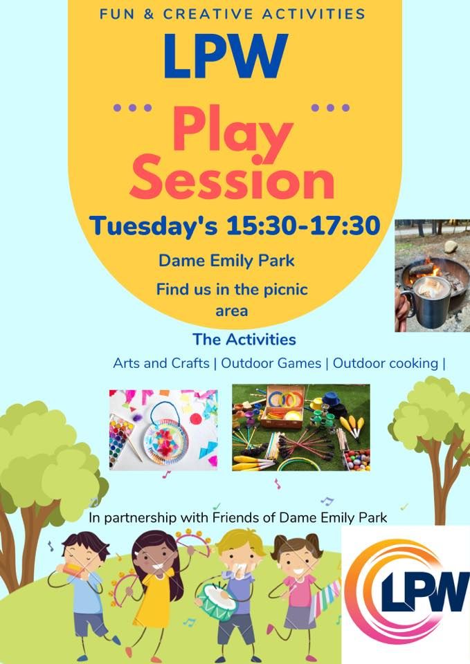 FREE play sessions Tuesdays 3.30-5.30