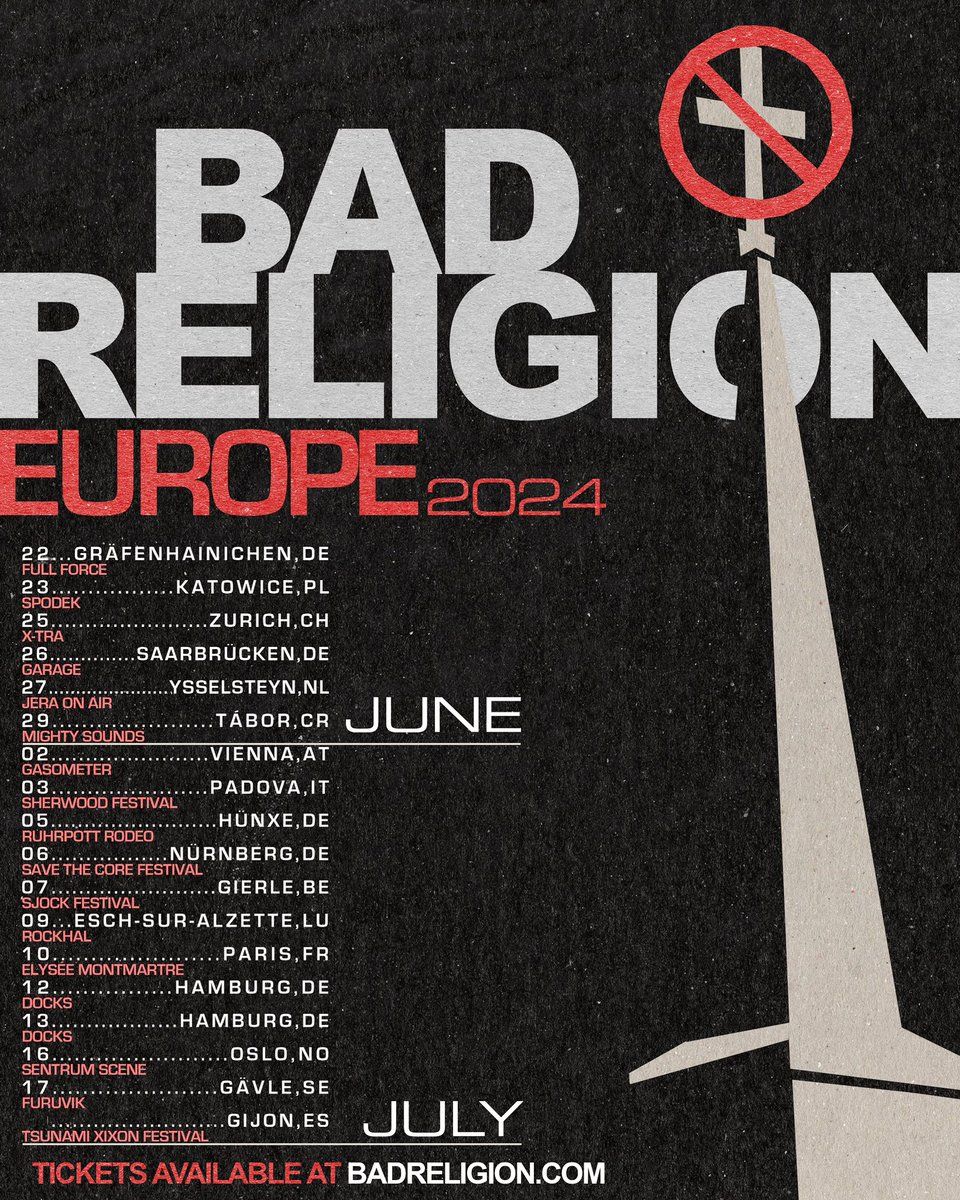 Bad Religion Madrid Tickets