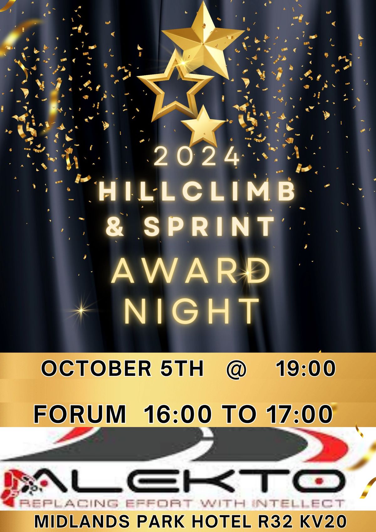 2024 ALEKTO Hillclimb and Sprint Awards night 