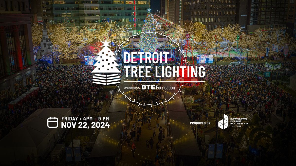 21st Annual Detroit Tree Lighting Festival