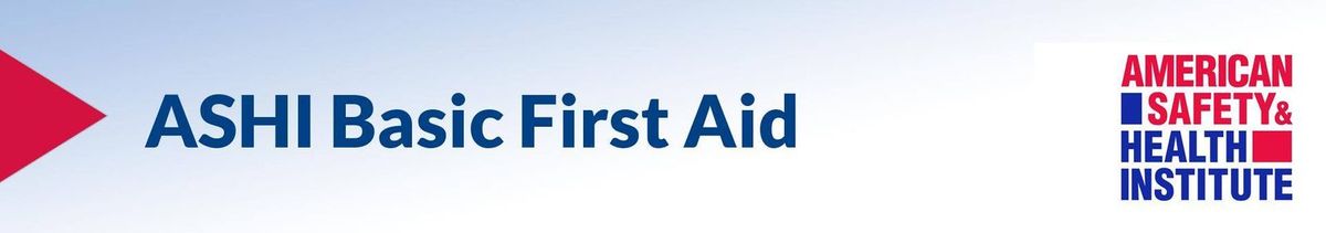 Blended ASHI First Aid one week to complete the course