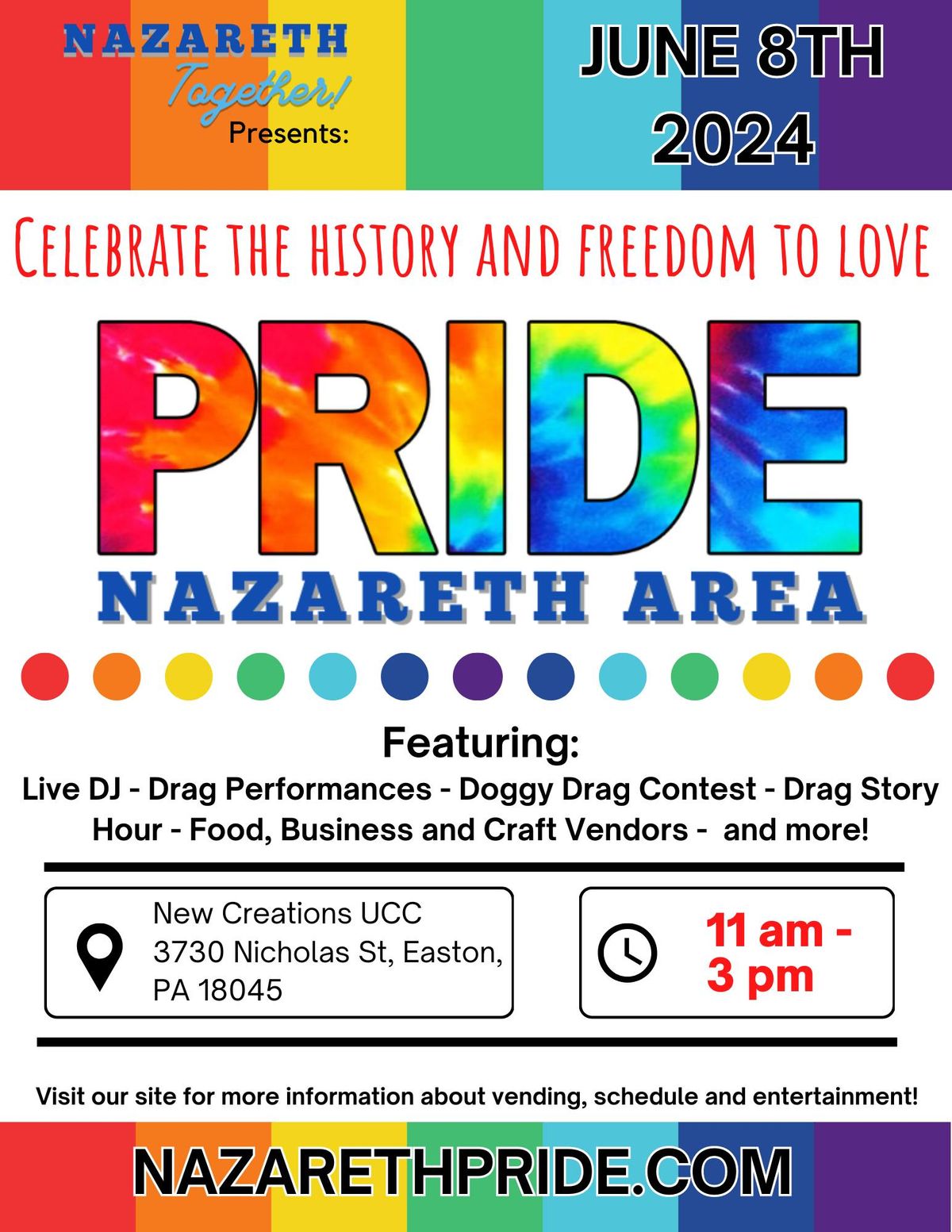 Nazareth Area Pride 2024