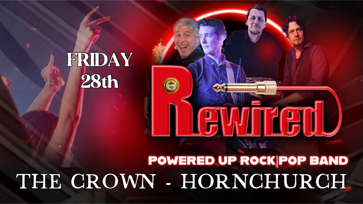 Rewired at The Crown on Friday 28th 