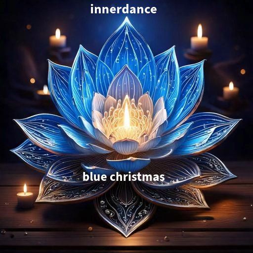 innerdance - blue (lotus) christmas