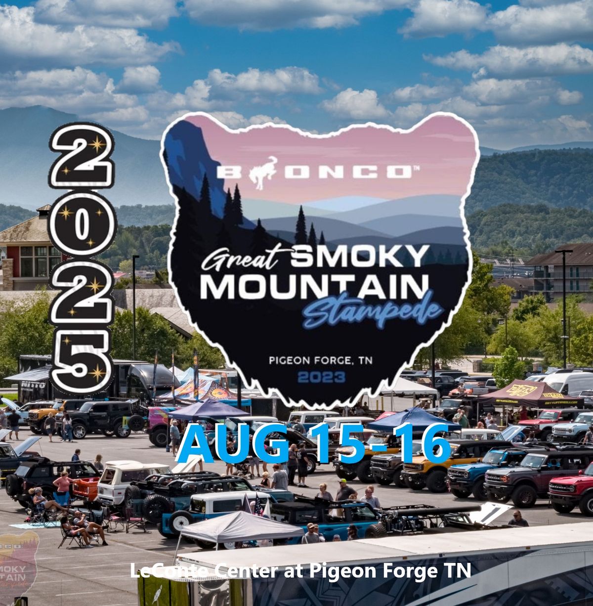 3rd Annual Great Smoky Mountain Bronco Stampede