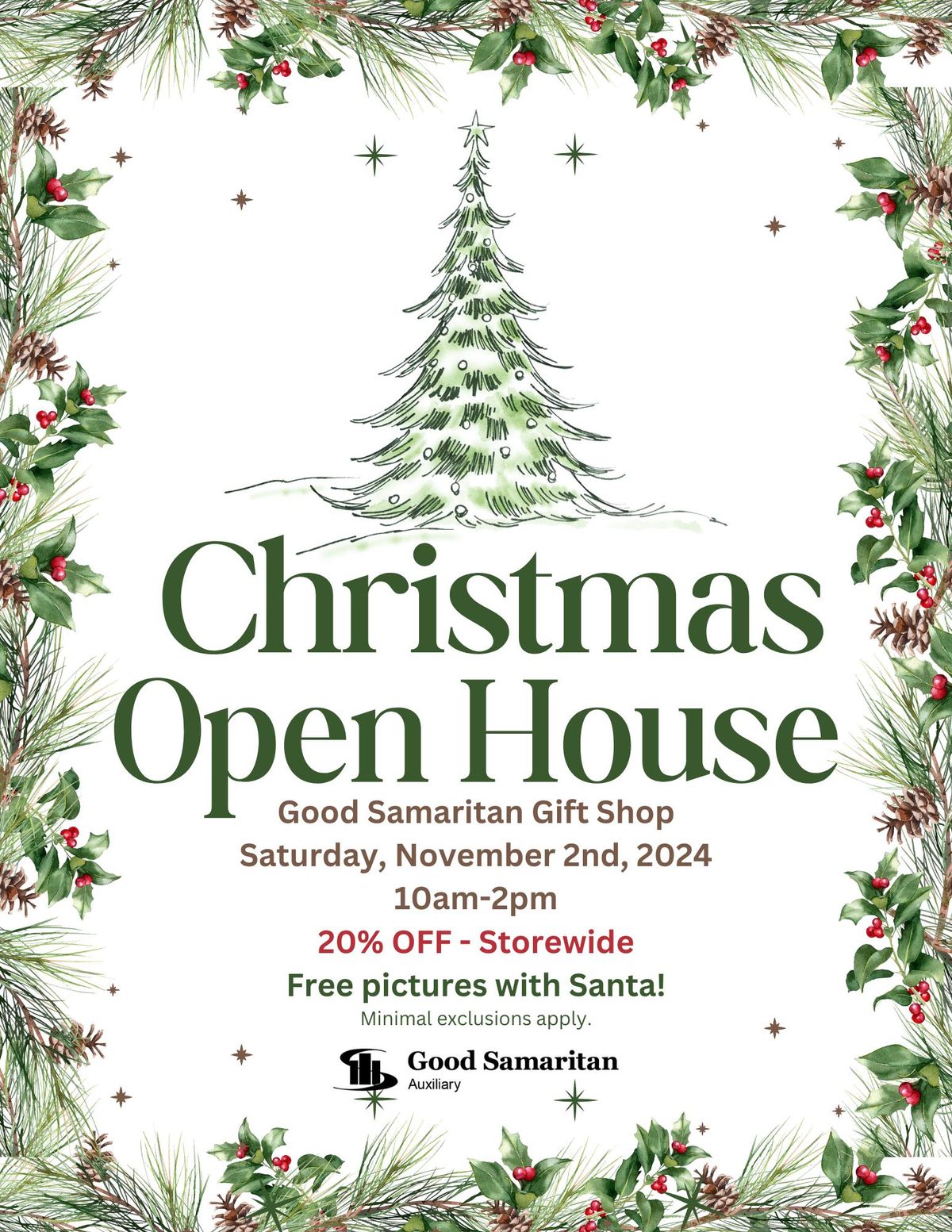 GSH Gift Shop Christmas Open House - 11\/2