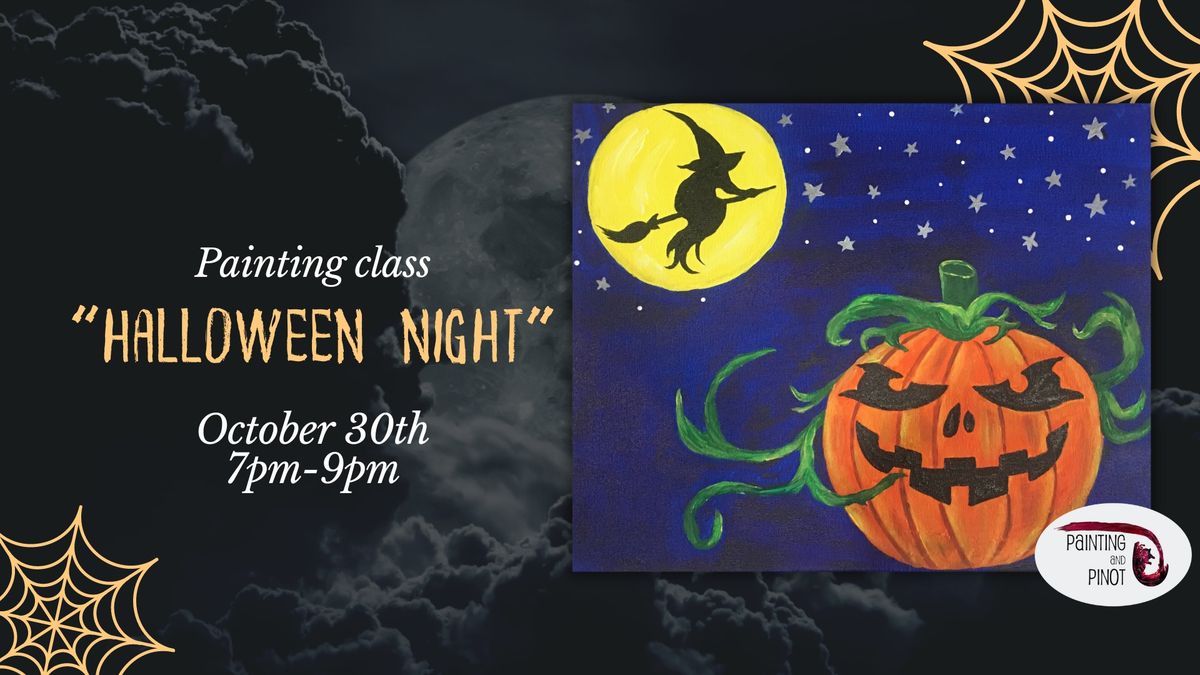 BYOB Painting Class - "Halloween Night"