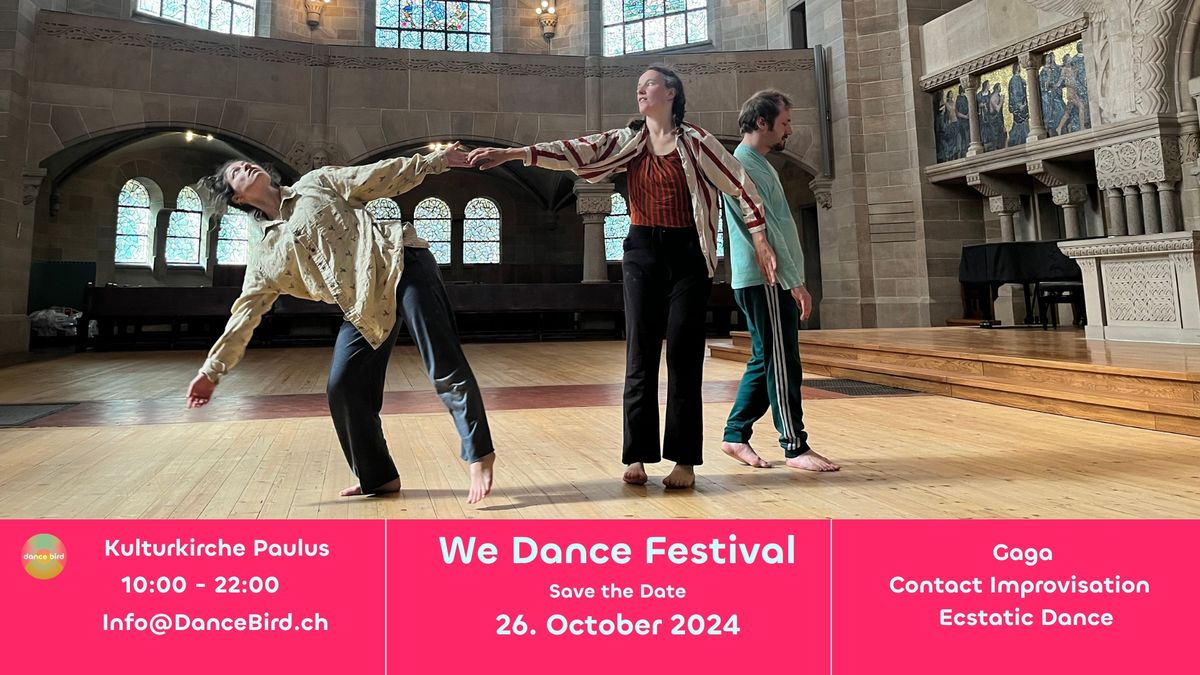 "We Dance" Festival- in Church