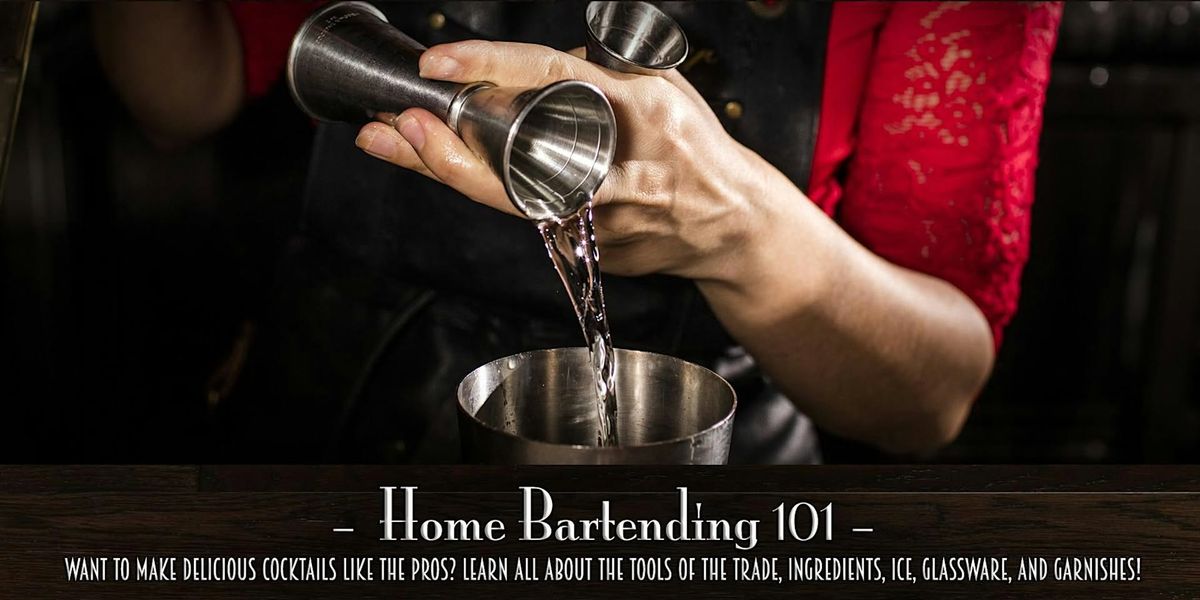 The Roosevelt Room's Master Class Series - Home Bartending 101