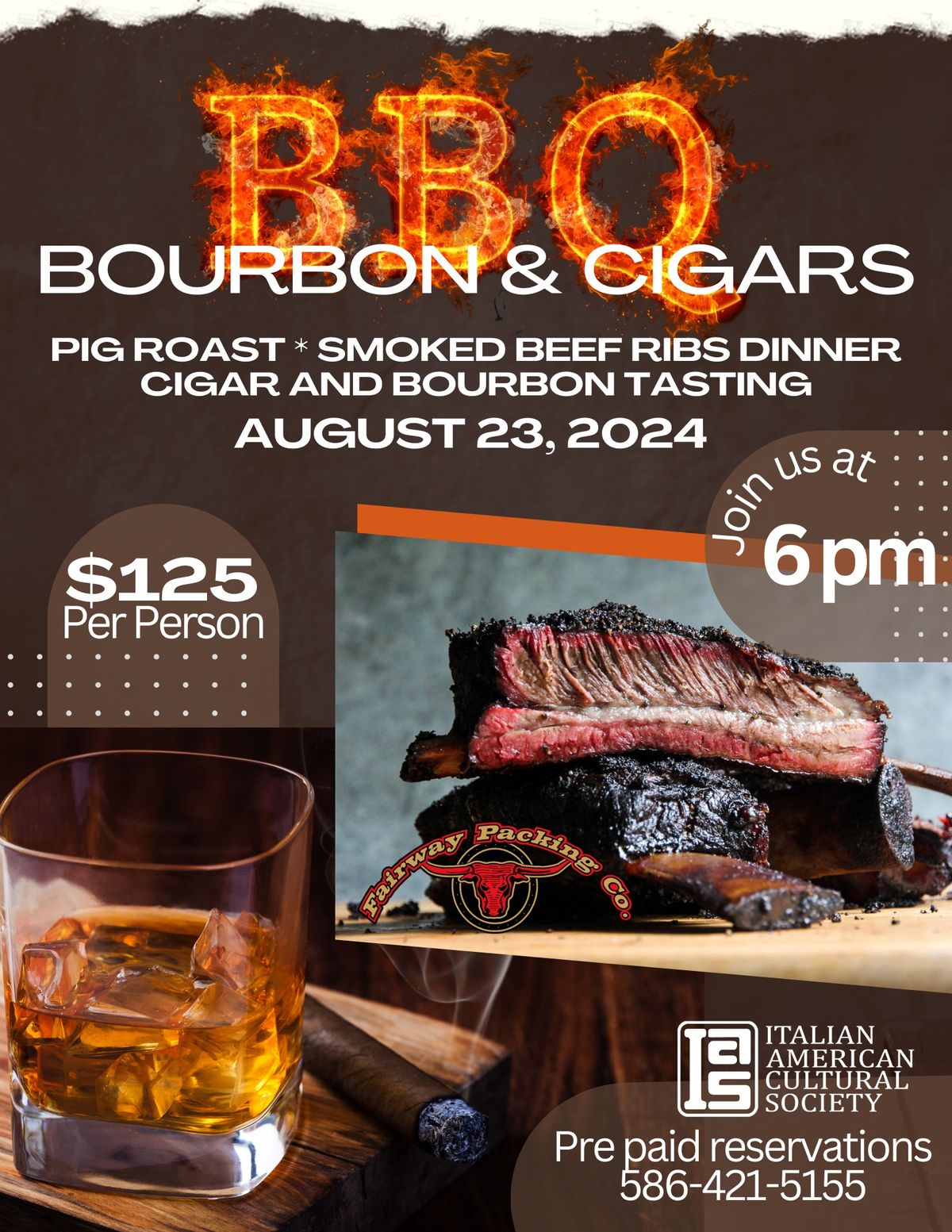 BBQ & Bourbon Tasting Event