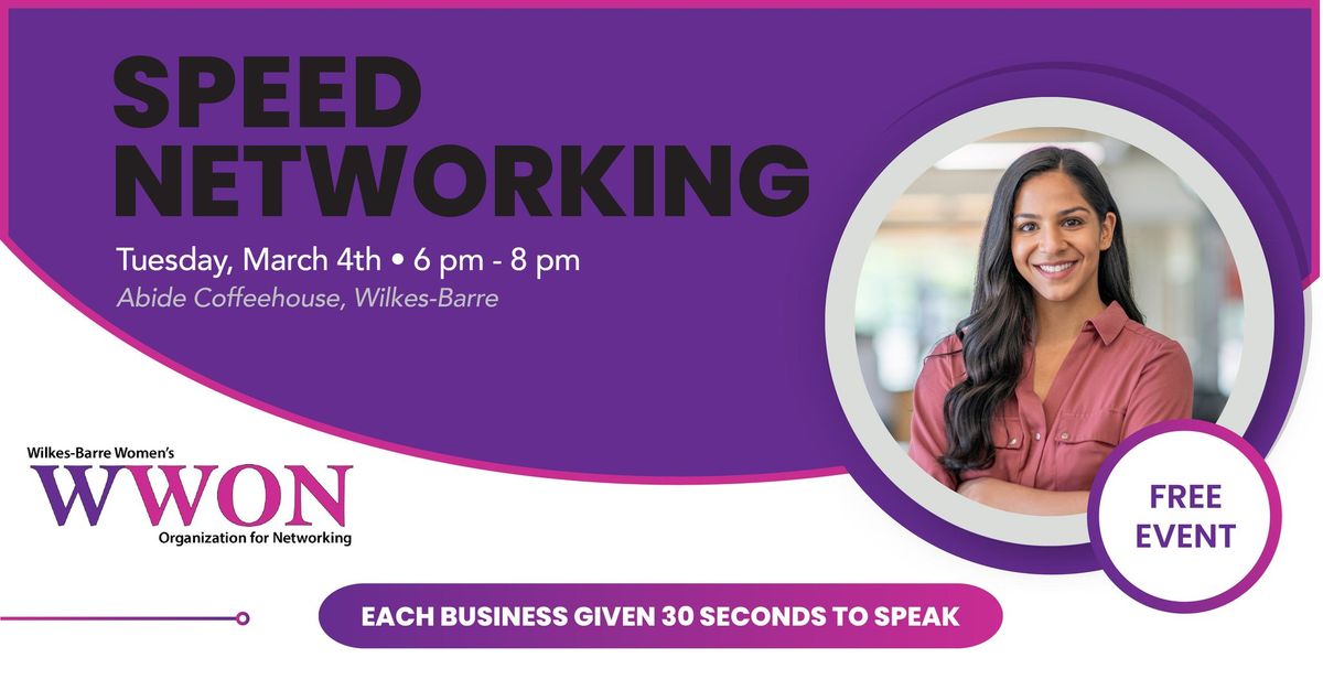 Speed Networking Event