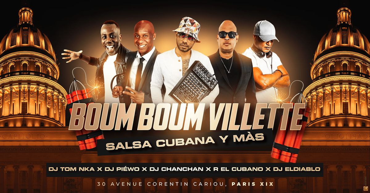 Mercredi Salsa \u00e0 Boum Boum Villette \/ Soir\u00e9e Gratuite 