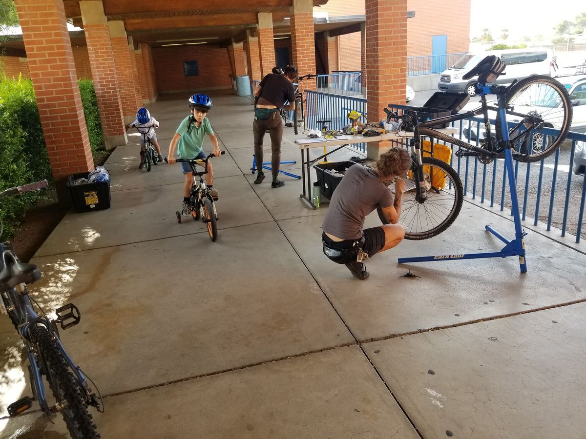 Bicycle Education Clinic @ Los Amigos Elementary School