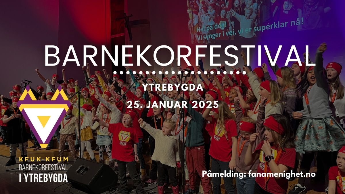 Barnekorfestival i Ytrebygda 2025