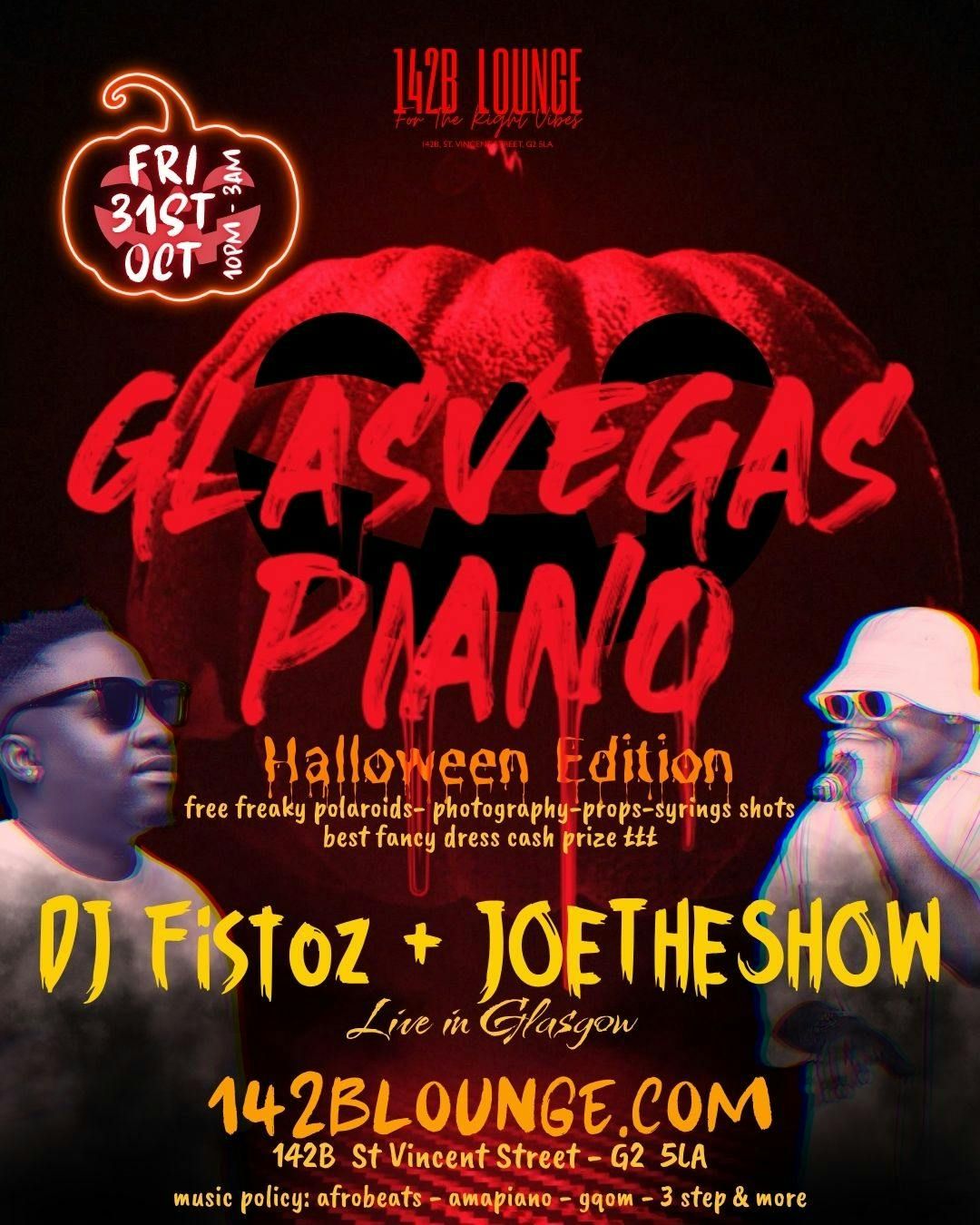 \ud83d\udd25\ud83c\udfb5 GLASVEGAS PIANO: DJ FISTOZZ &amp; JOE THE SHOW : Live in Glasgow \ud83c\udfb5\ud83d\udd25