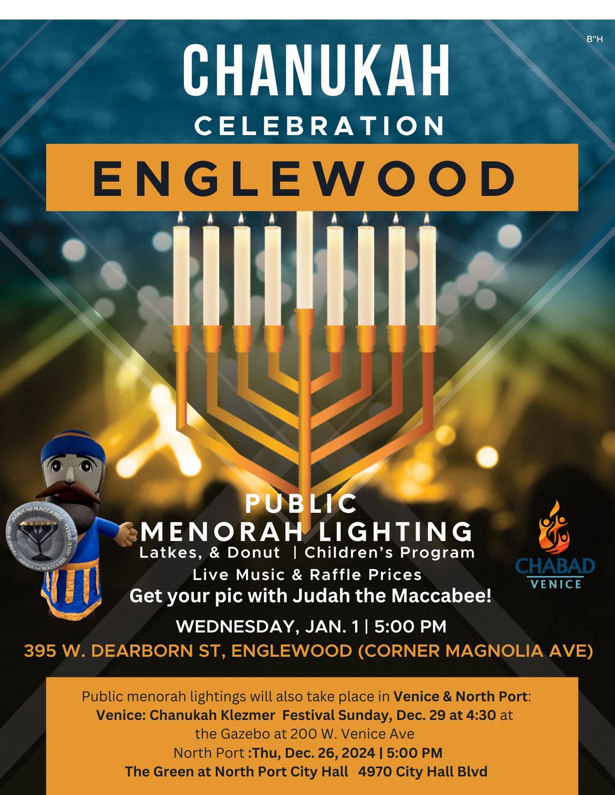 Chanukah Celebration in Englewood