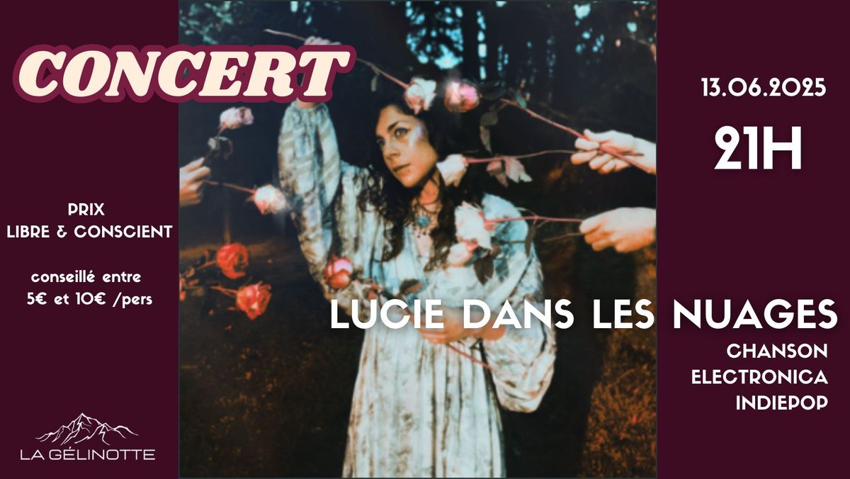 LUCIE DANS LE CIEL - chanson electronica indiepop