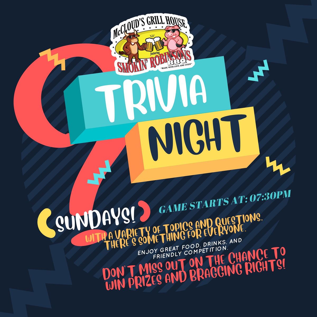 Test Your Knowledge Every Sunday!