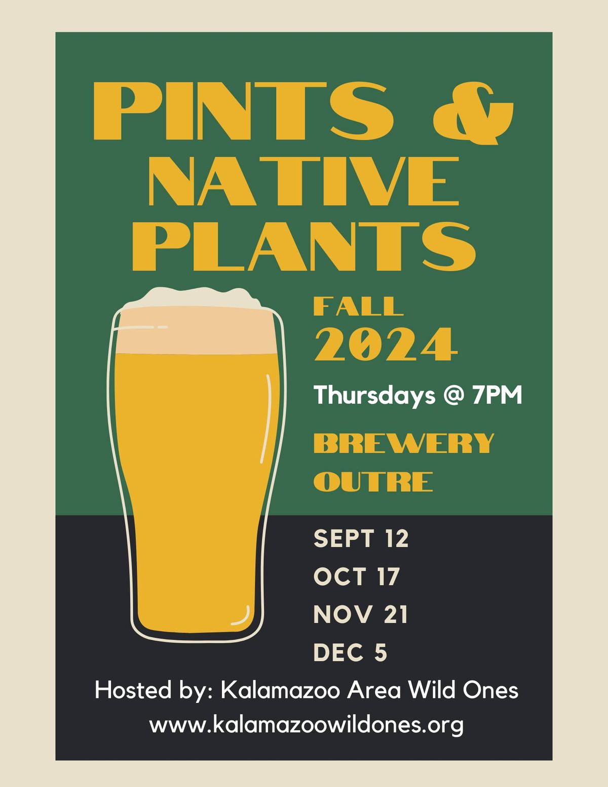 Pints & Native Plants - October