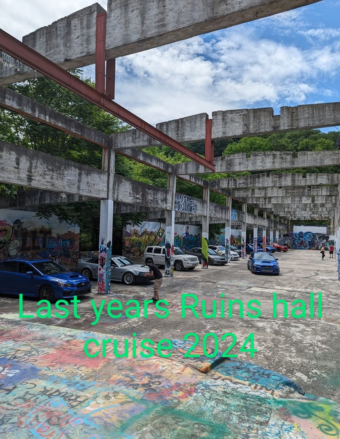 2nd annual Ruins Hall Meet & Cruise 2025