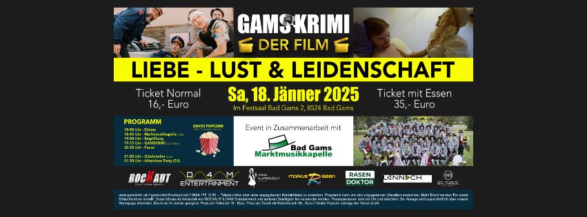 GAMSKRIMI - Liebe, Lust & Leidenschaft "DER FILM"