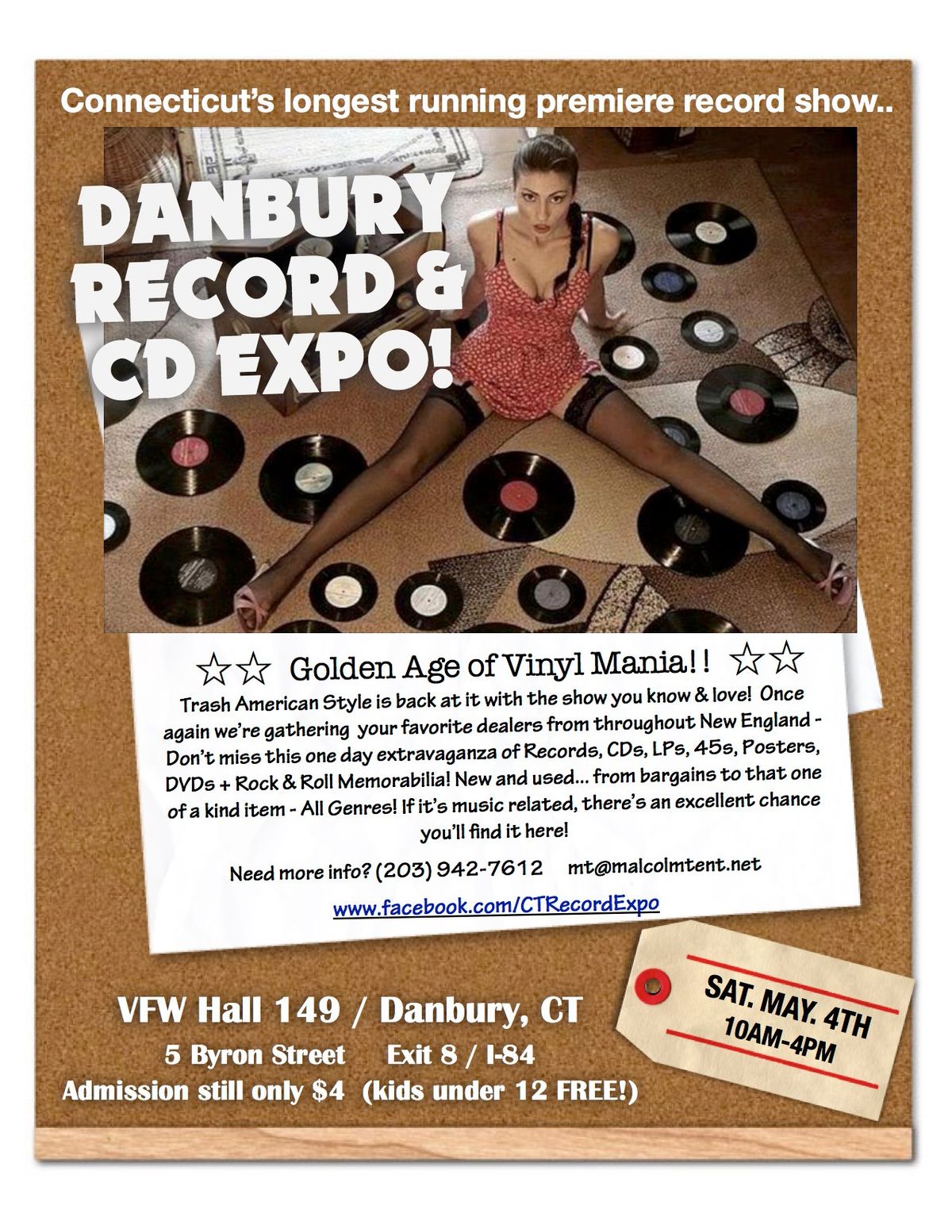 Danbury Spring Record & CD Expo! 