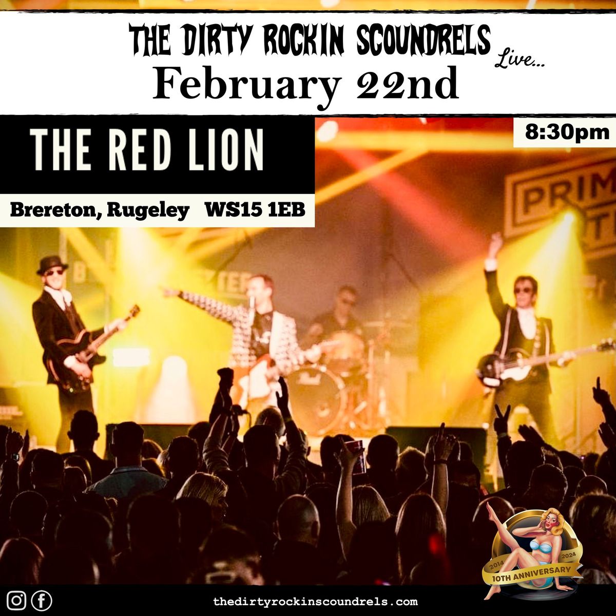 The Dirty Rockin Scoundrels - LIVE