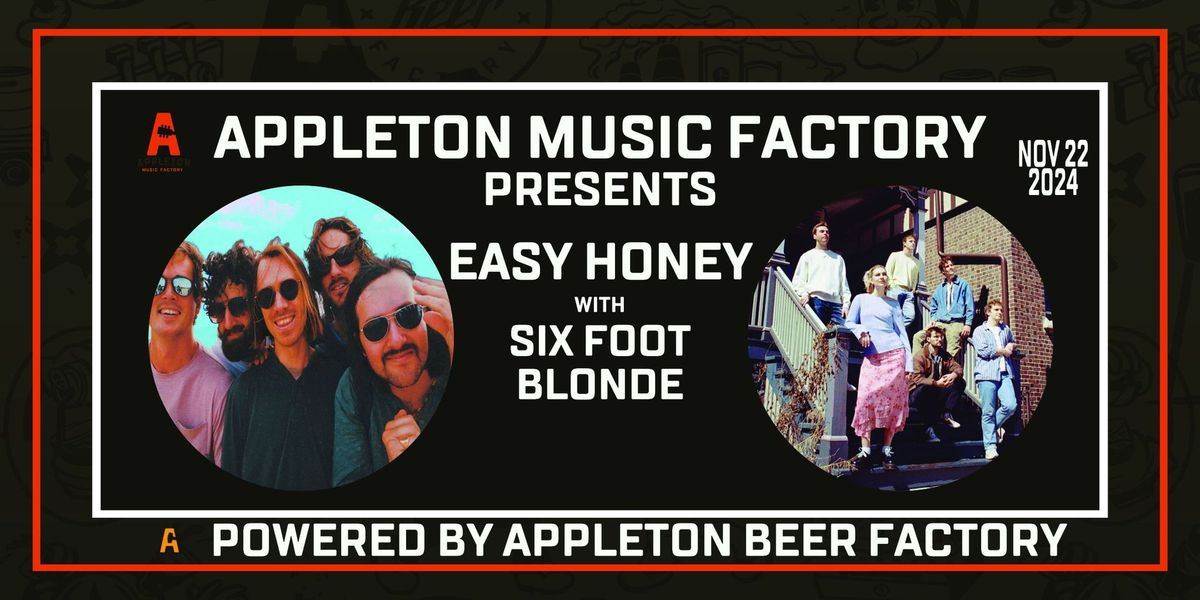 Easy Honey with Six Foot Blonde Live at Appleton Music Factory