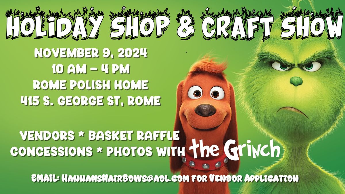 Holiday Shop & Craft Show