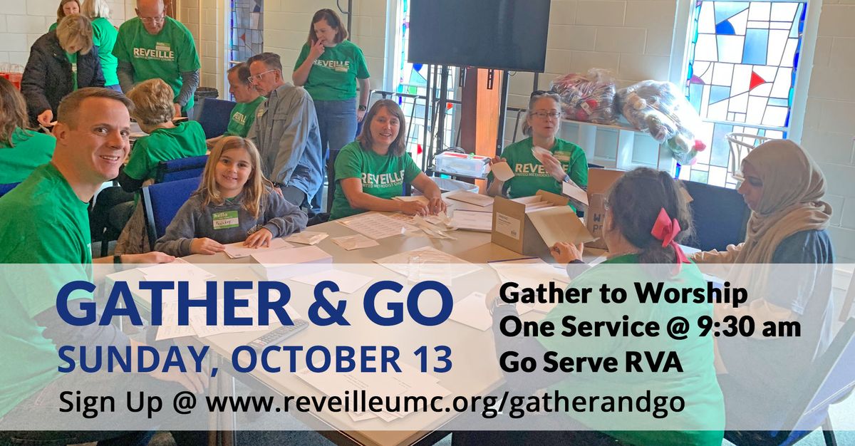 Gather and Go Sunday: Worship & Serve RVA