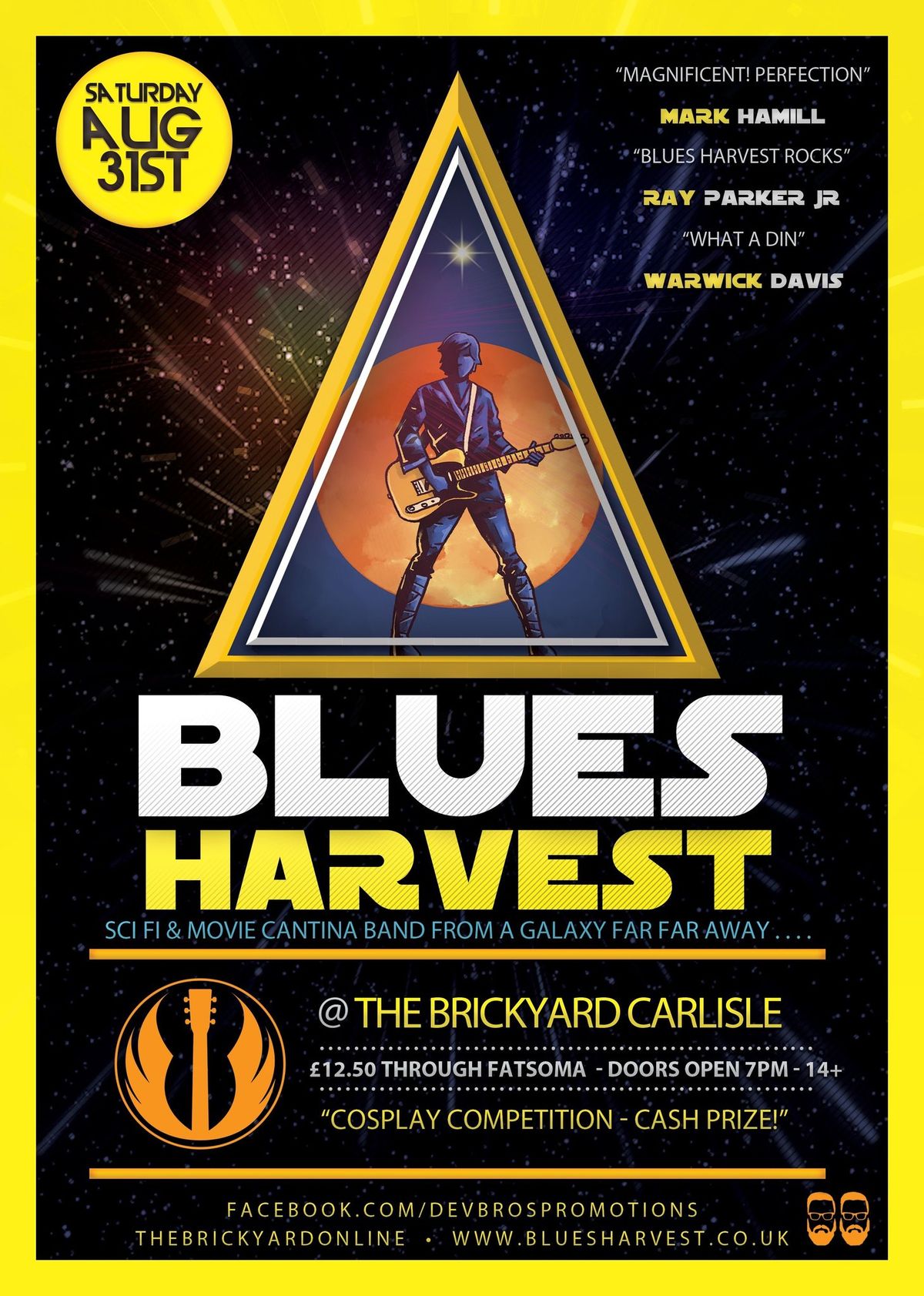 Blues Harvest - Sci-Fi & Movie Cantina Band at The Brickyard!