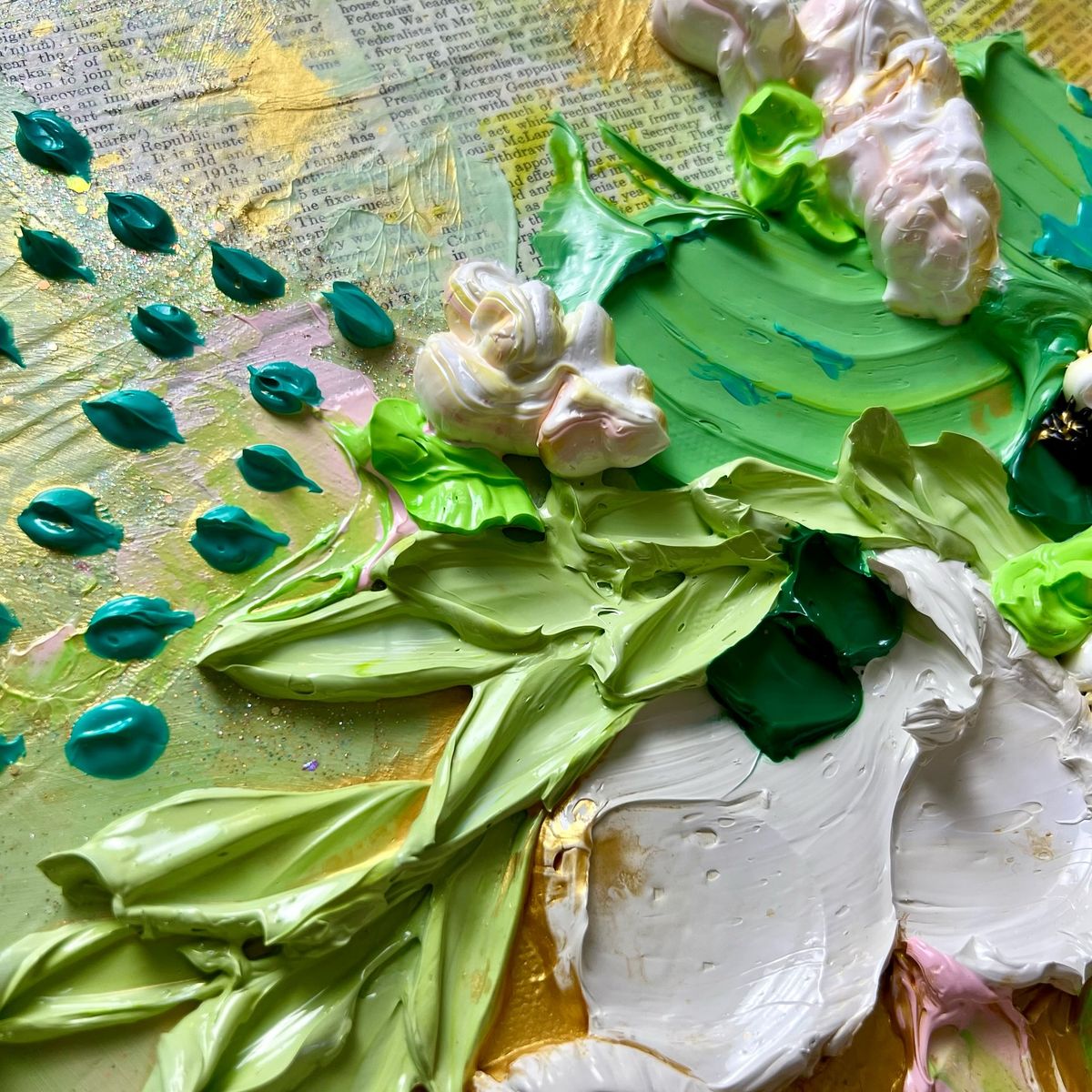 Chunky Palette Knife Painting with Erin Alice - Easter Edition