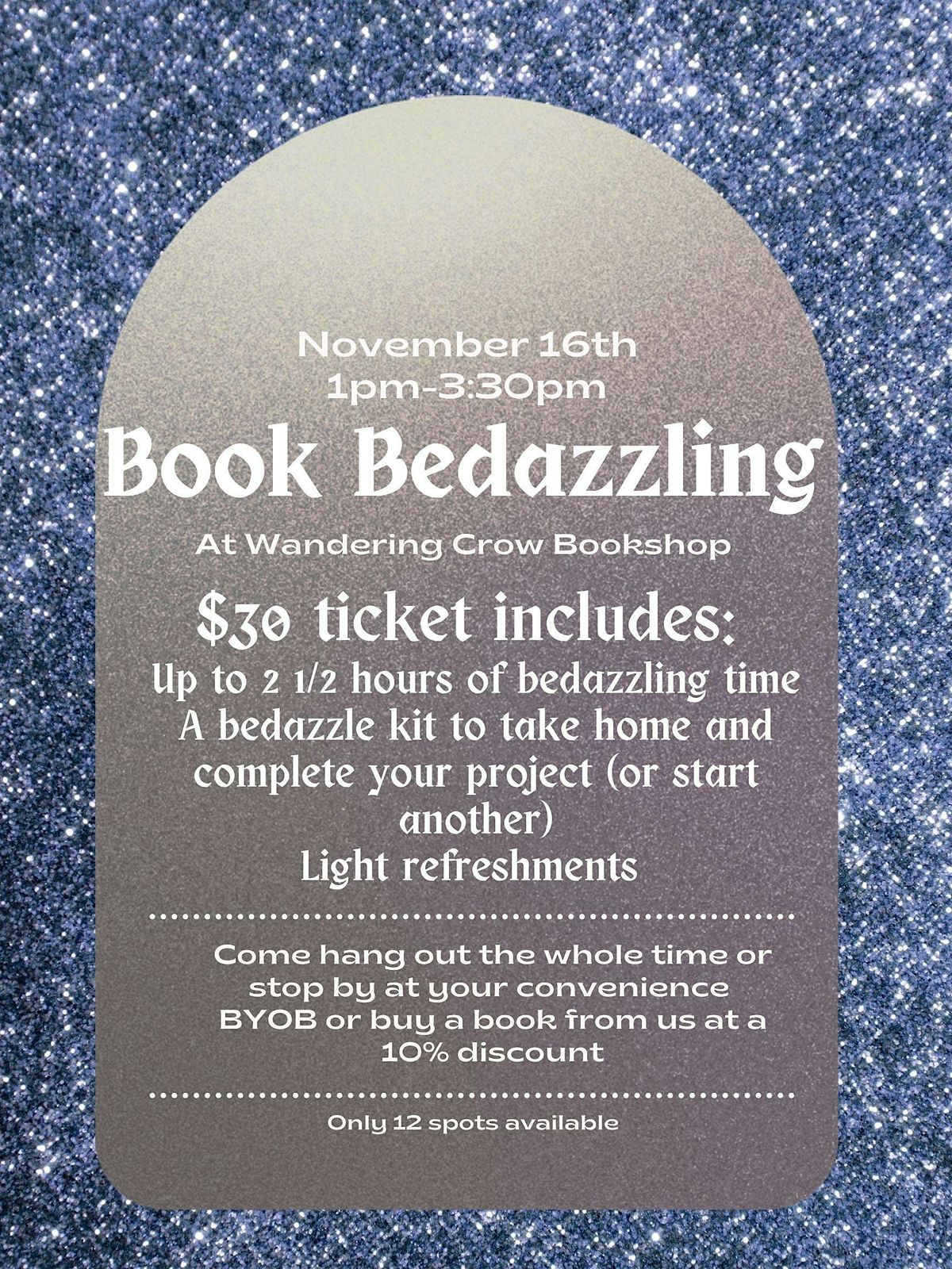Book Bedazzling