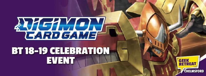 Digimon BT18-19 Celebration Event