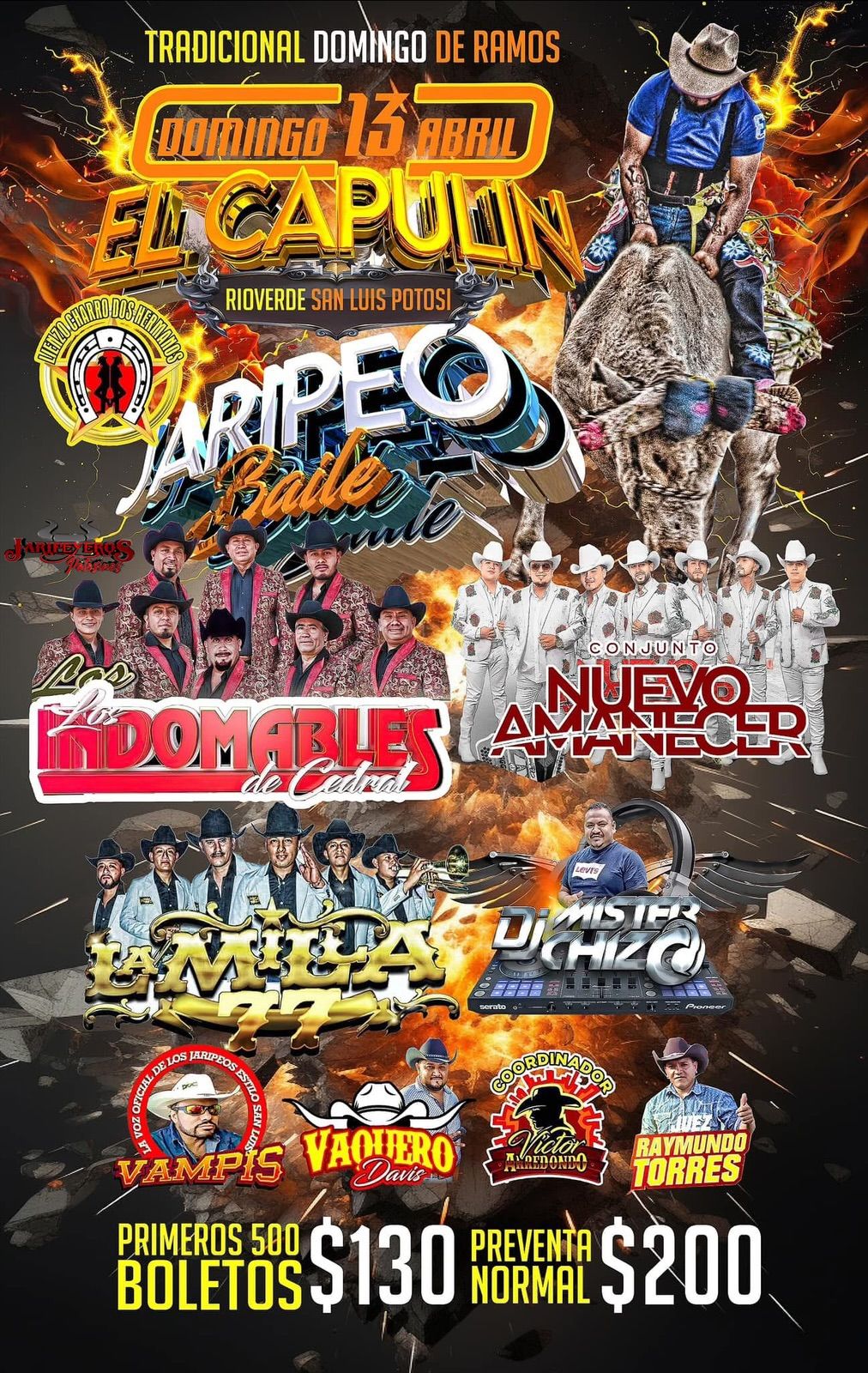 Jaripeo Baile \u201cEl Capulin\u201d 