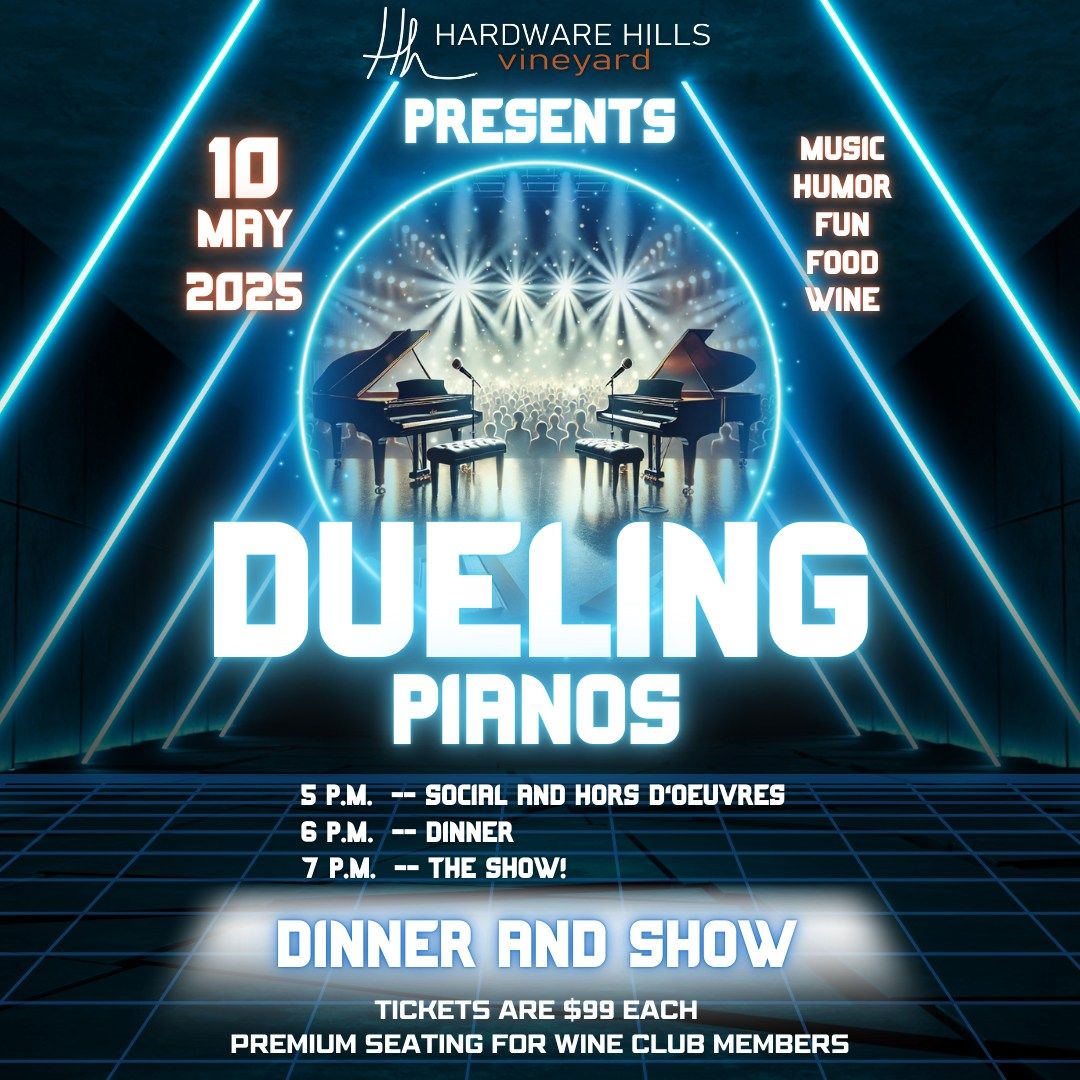 Dueling Piano Dinner Show at Hardware Hills