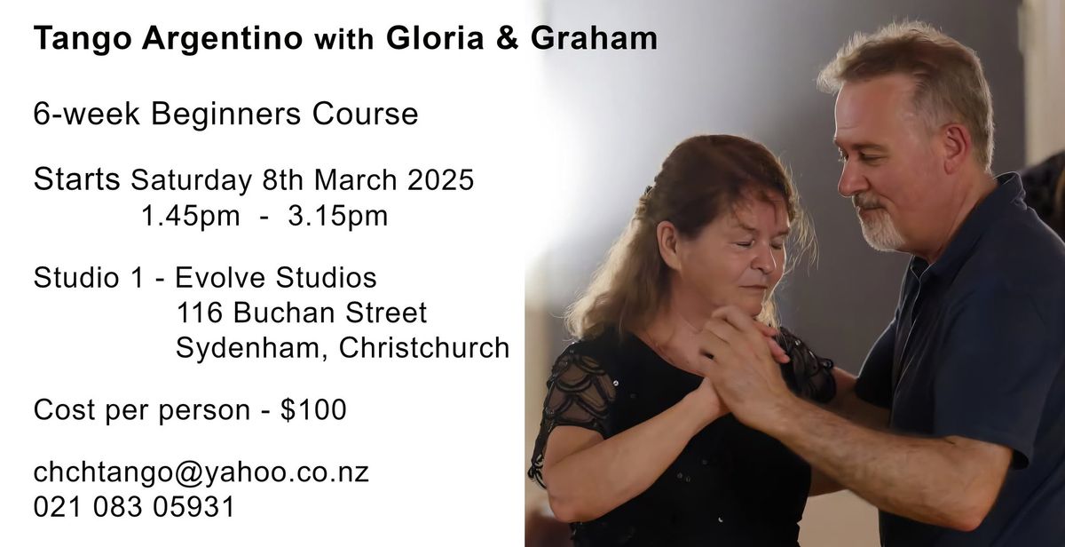 Tango Argentino 6-week Beginners Course