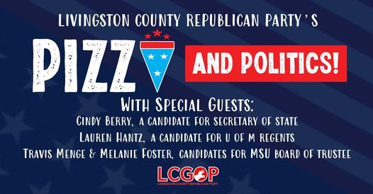 Pizza and Politics with Cindy Berry, Travis Menge, Melanie Foster, & Lauren Hantz