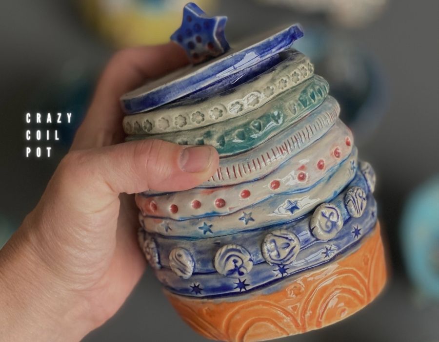 Crazy Coil Pots: 7th December