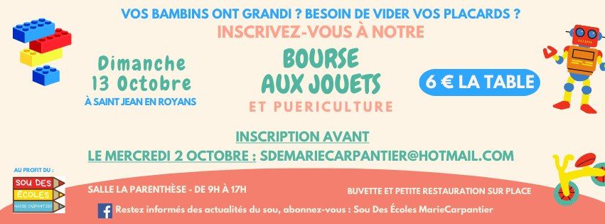 Bourse aux jouets et pu\u00e9riculture